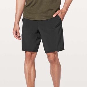 Lululemon Pace Breaker Short 9" Lined Black Workout Gym Athleisure-Large